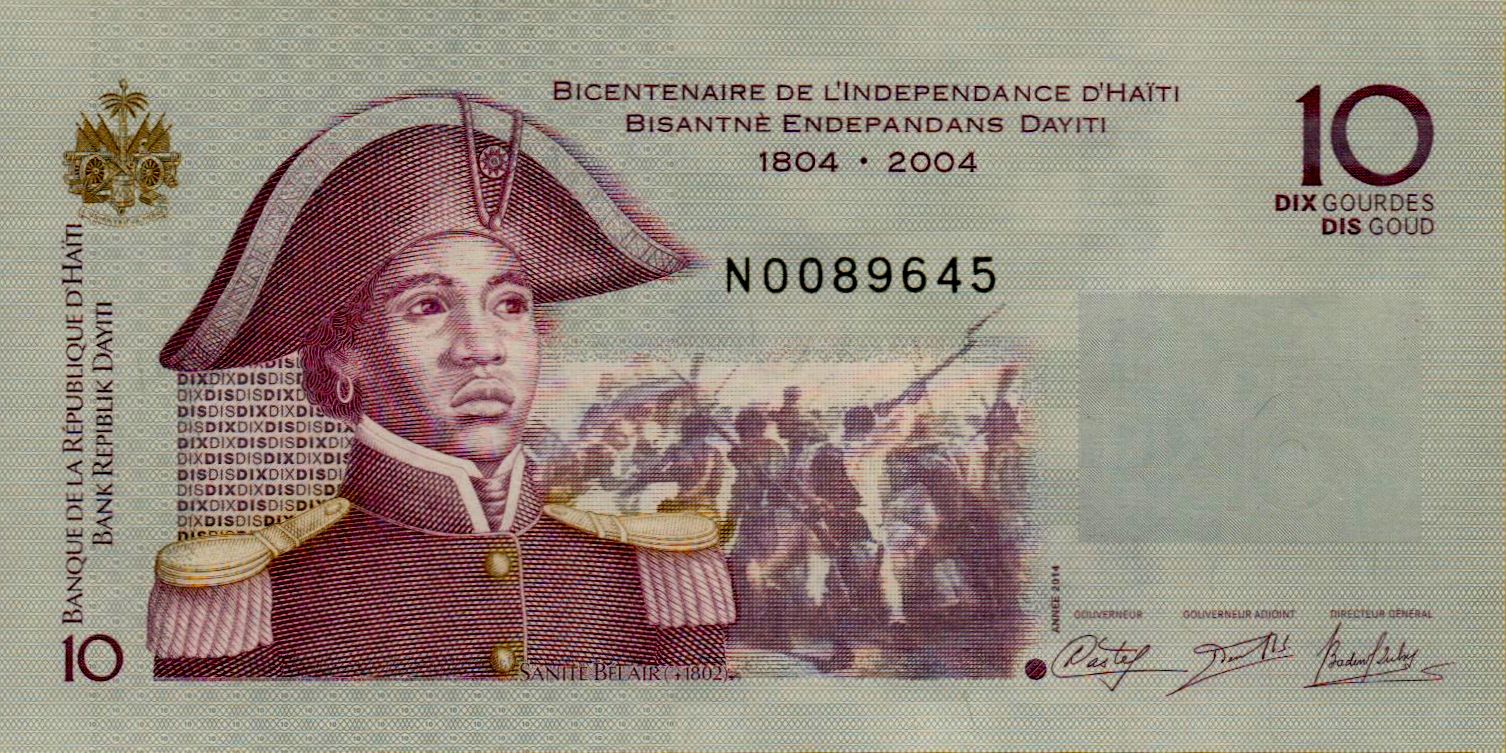 Haiti 10 2014 UNC P-272/g